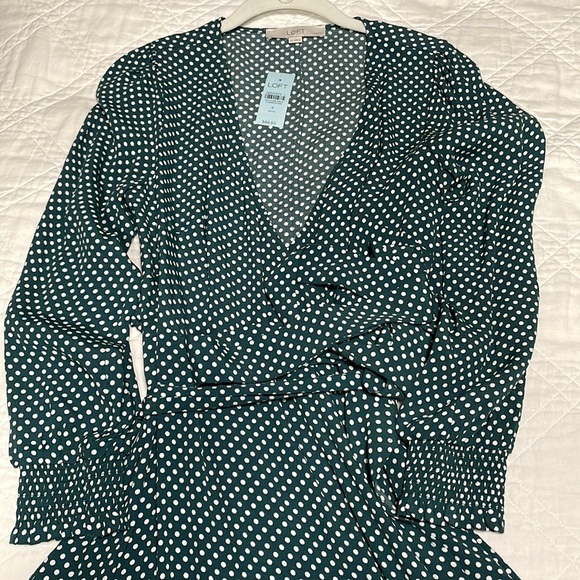 Loft Wrap Dress - Picture 1 of 4